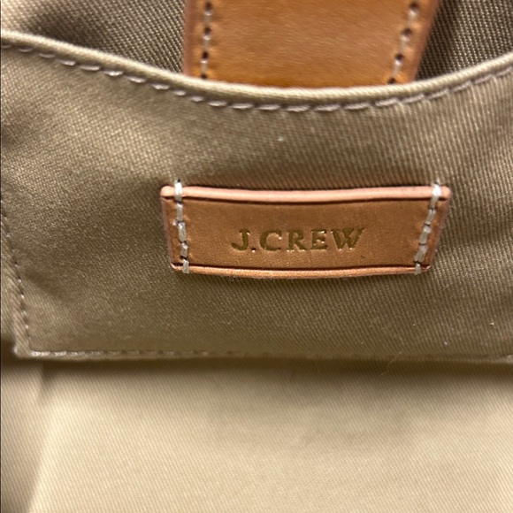 J. Crew Woven Half-Moon Straw Clutch in Tan, Coral, Teal, Navy - Picture 8 of 15